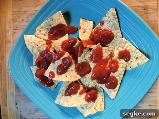 chips and pizza sauce