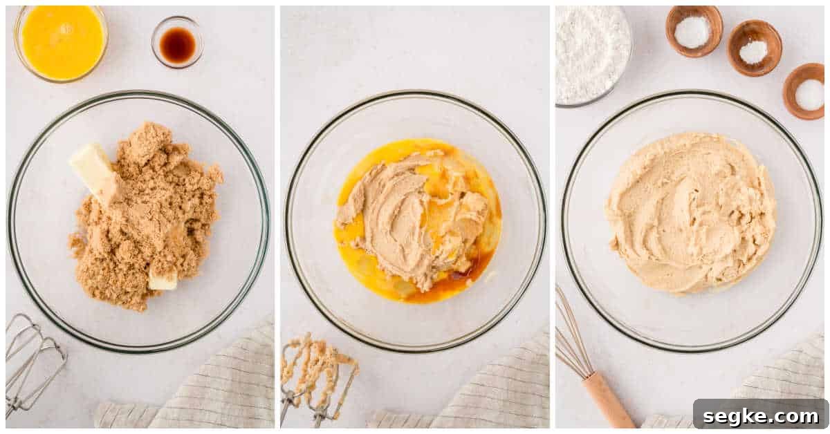 Chewy Coconut Butterscotch Cookie Recipe 4 Steps to make coconut butterscotch cookies.