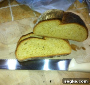 Kefir bread loaf