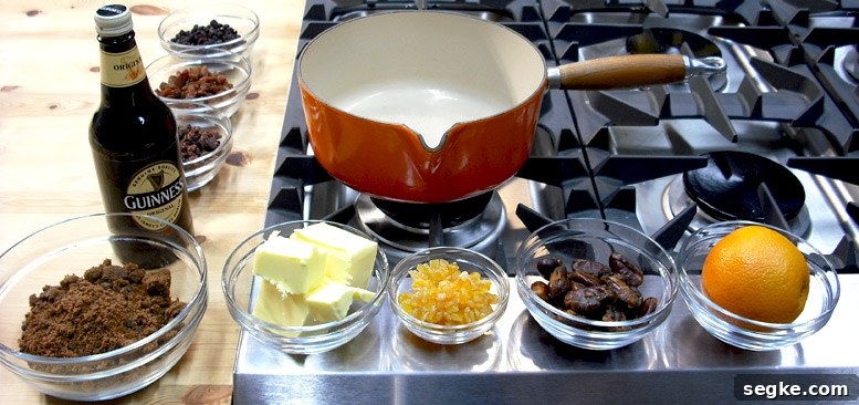 Making The Porter Cake