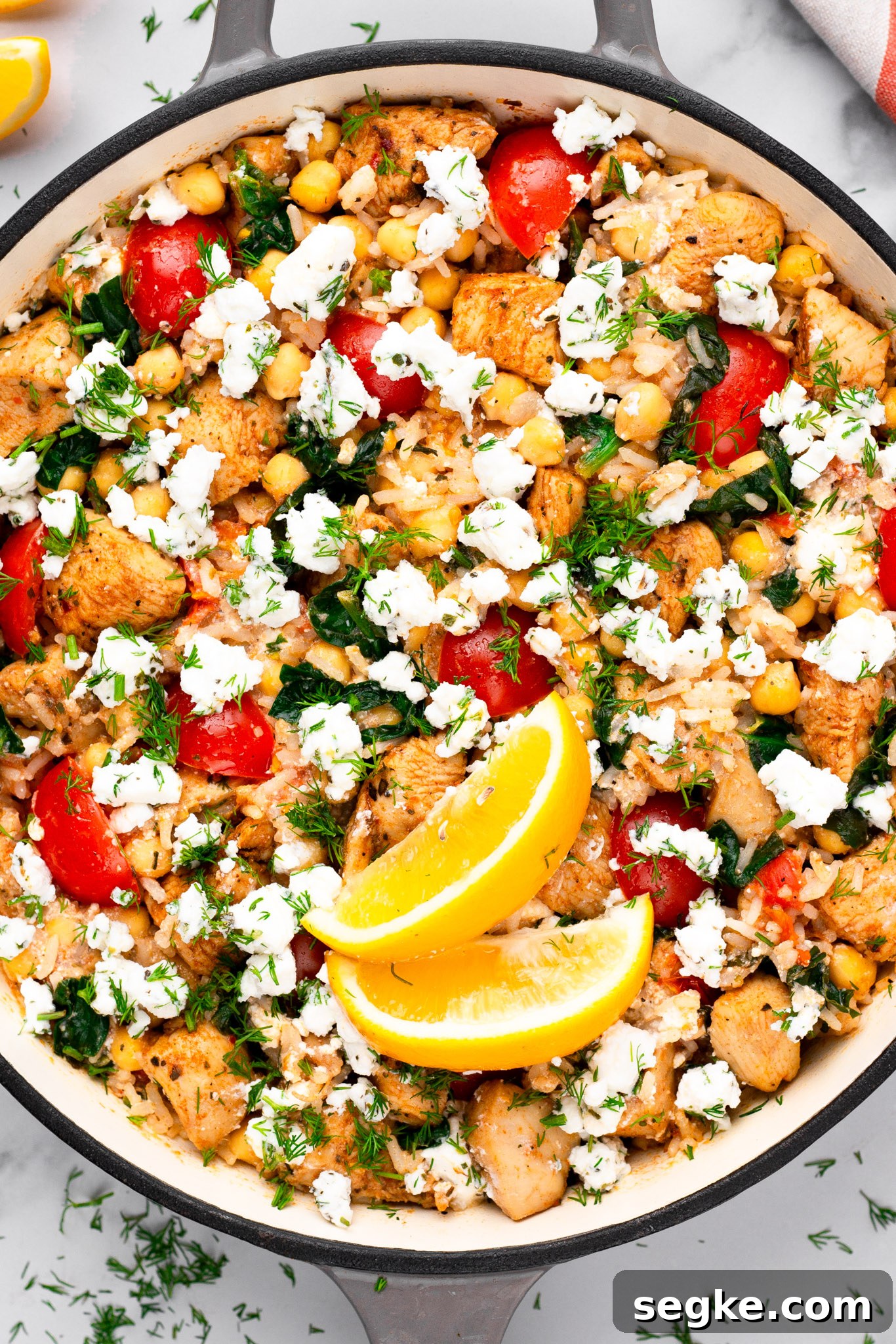 27 High-Protein Clean Eating Lunch Ideas for Energy 24 Greek Chicken with Lemon Rice and Tomatoes