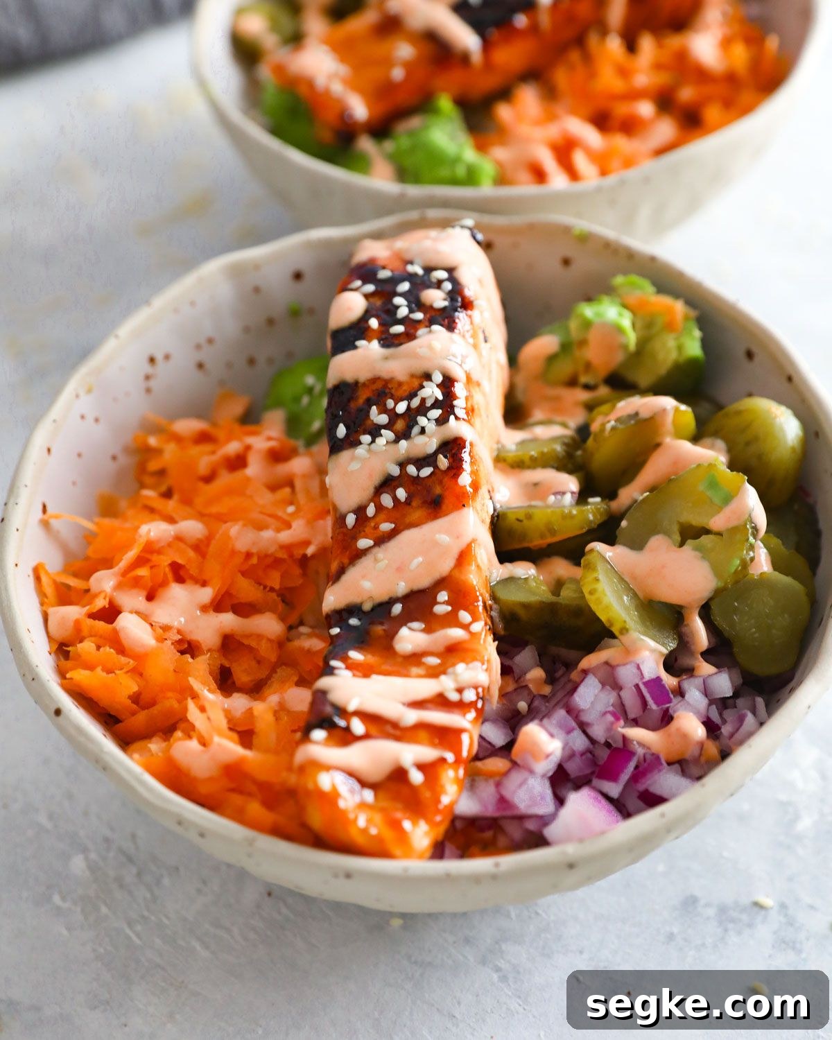 27 High-Protein Clean Eating Lunch Ideas for Energy 25 Salmon Bowl