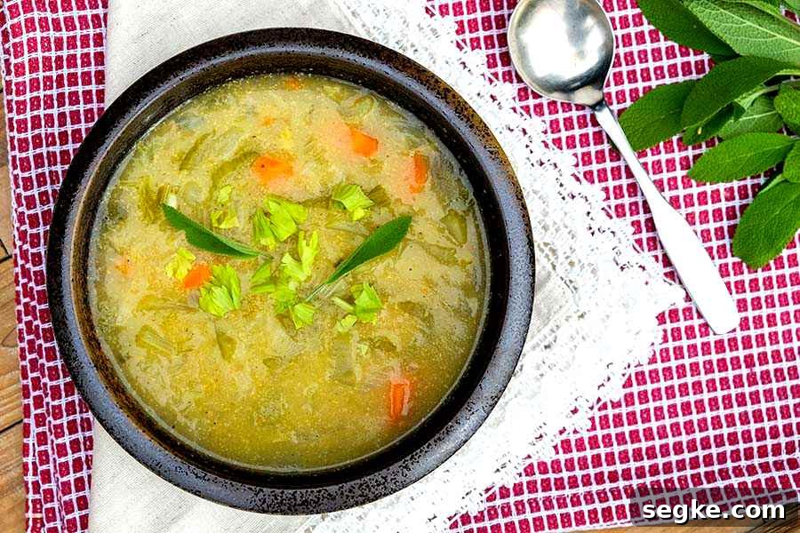 immune boosting celery soup