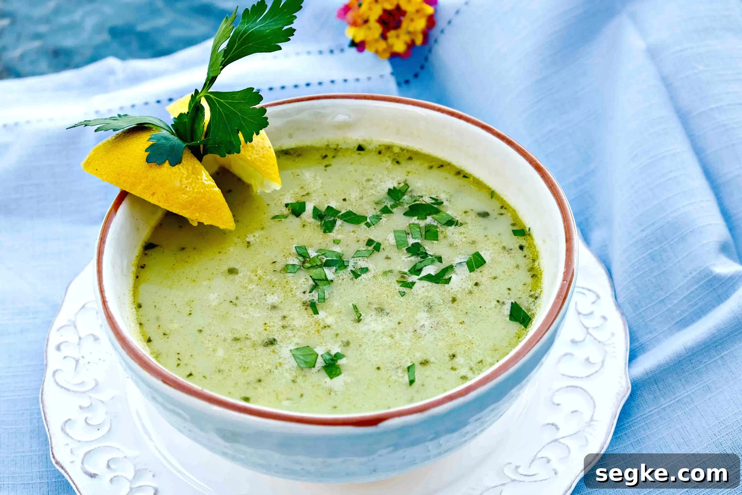 chickpea parsley soup, immune boosting