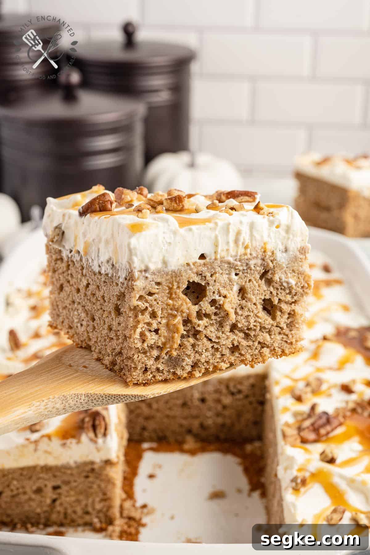 Pumpkin Poke Cake Recipe