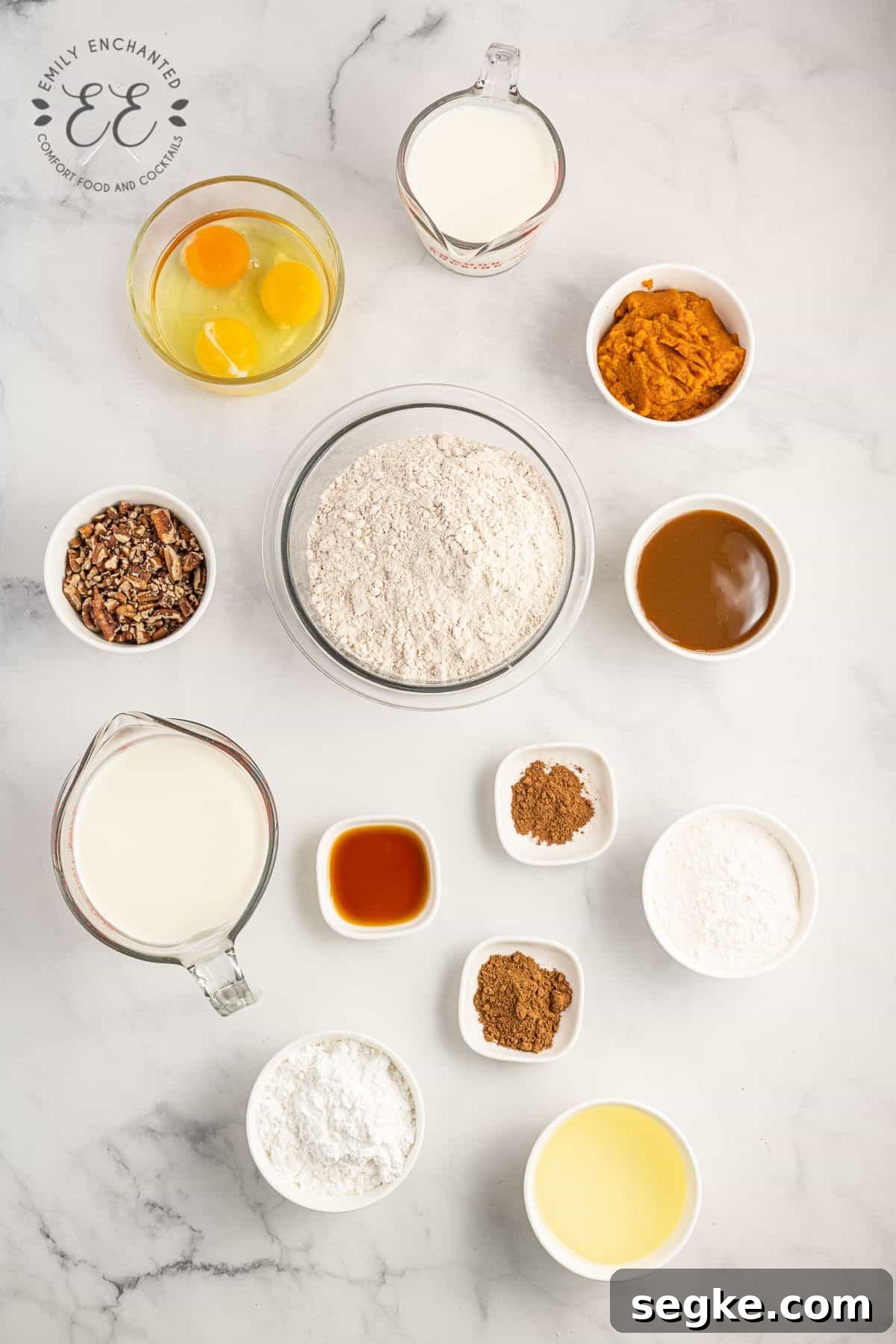 Pumpkin Poke Cake Ingredients