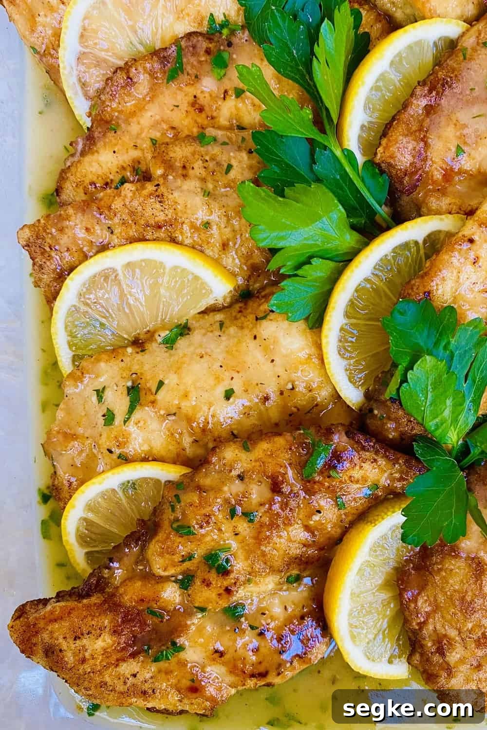 Lemon chicken recipe with egg battered chicken.