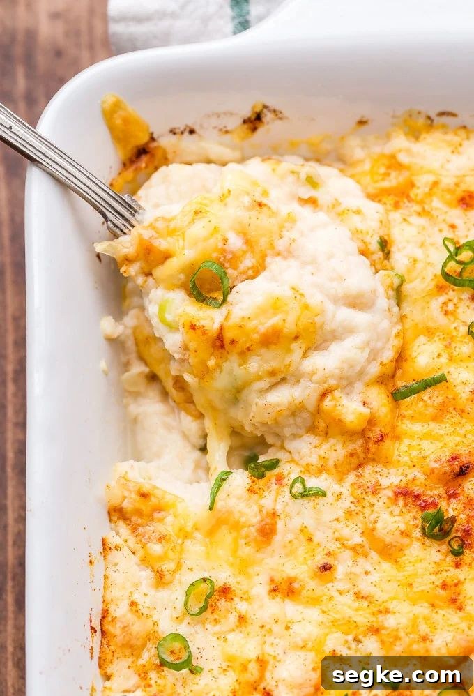 Cheesy Cauliflower Casserole