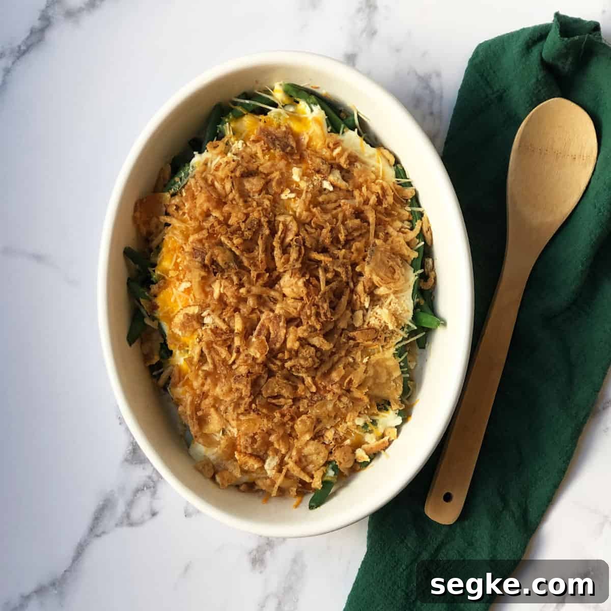 Sour Cream Green Bean Casserole