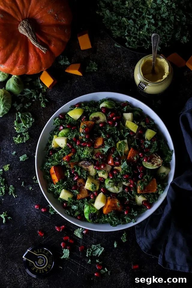 Vegan Fall Harvest Salad