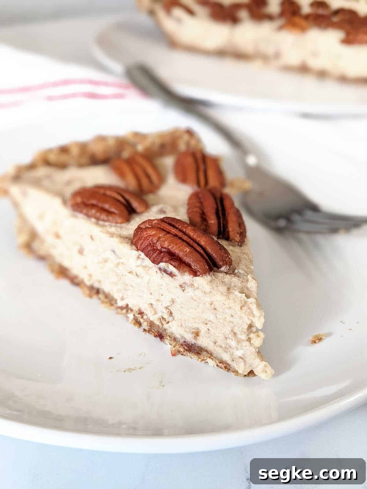 Vegan Pecan Cream Pie
