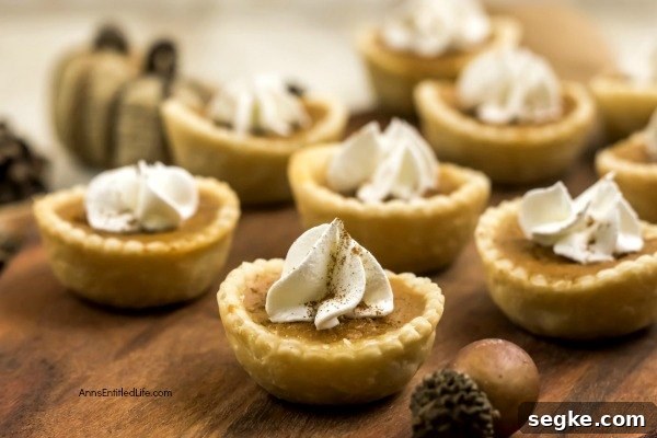 Mini Pumpkin Pies