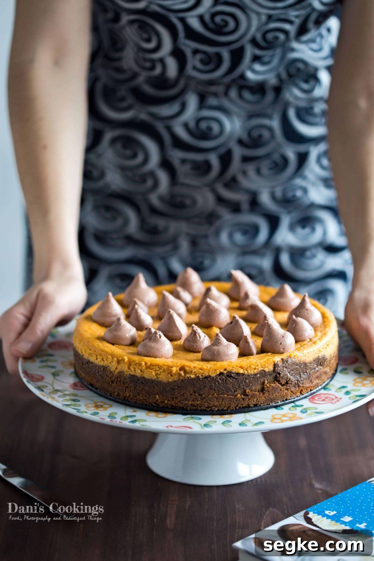 Sweet Potato Layer Cheesecake Chocolate Mousse