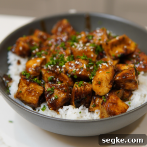 Chicken Teriyaki Rice Bowl Recipe with Sesame and Scallions 6 Chicken Teriyaki
