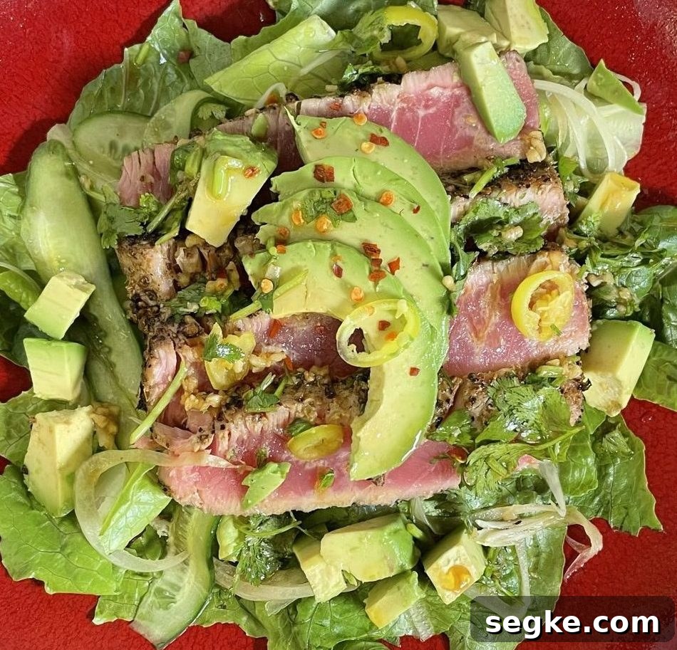 tuna tataki closeup tuna tataki closeup
