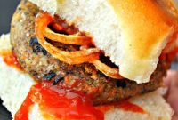 Vegan Mushroom Meatloaf Sliders Recipe with Crispy Shallots