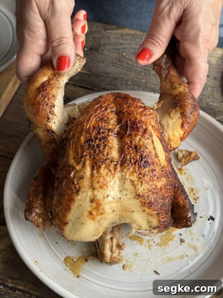a photo of rotisserie chicken on a plate