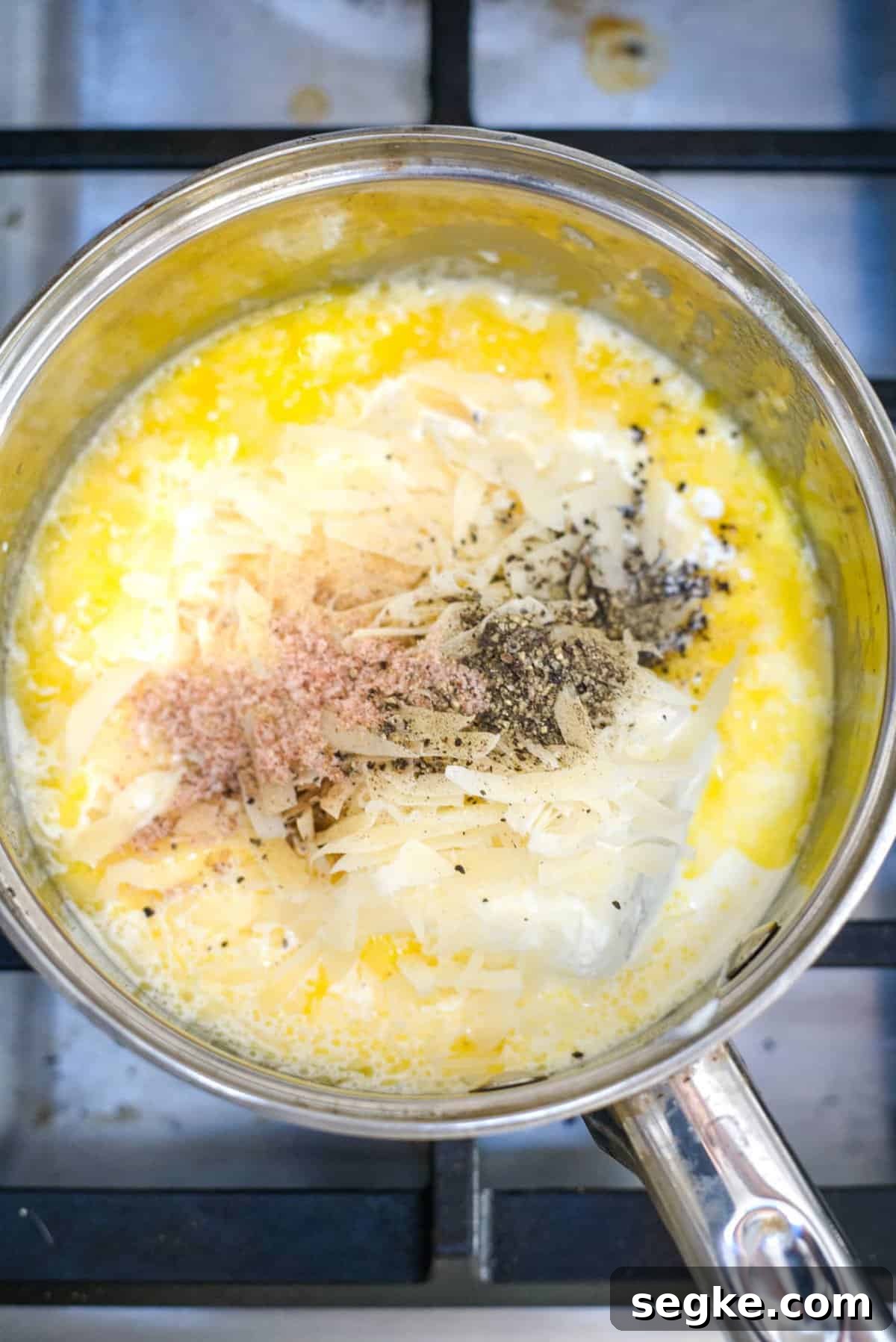 Cheesy Keto Brussels Sprouts Casserole 4 keto cheese sauce