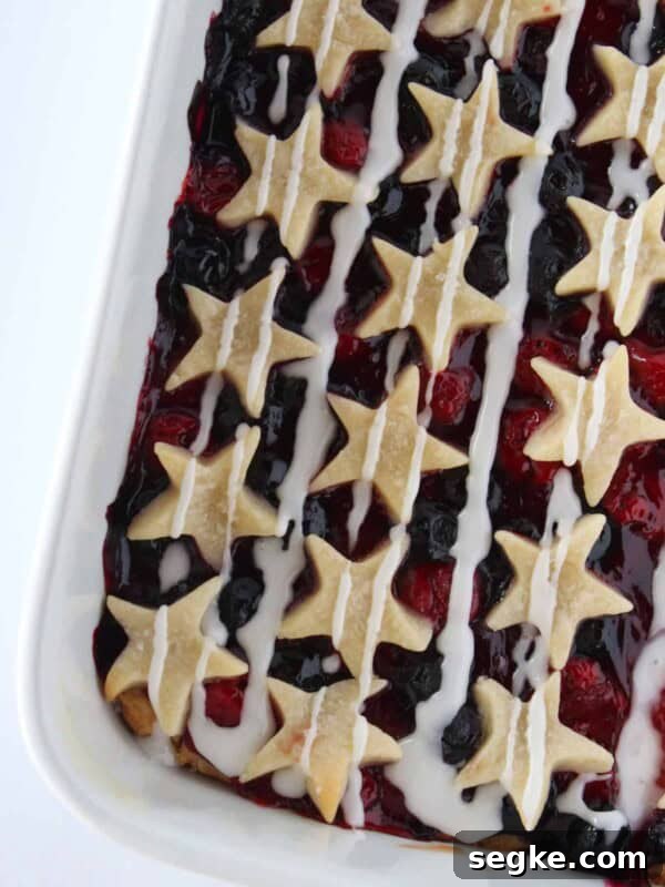 4th of July cookie bars