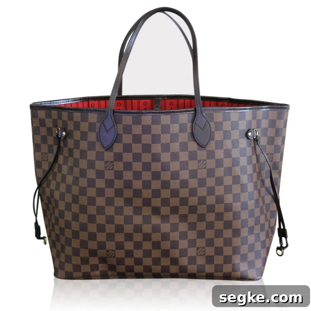 Louis Vuitton Tote In Damier Ebene
