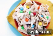 White Chocolate Peppermint Pretzel Cookie Bars Recipe 13 white-choc-bugle-pretzel-mix5