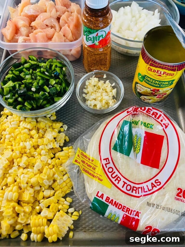 prepped ingredients ready for the griddle