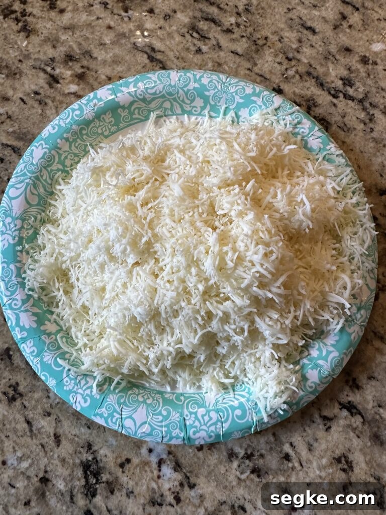 Shredded cheese