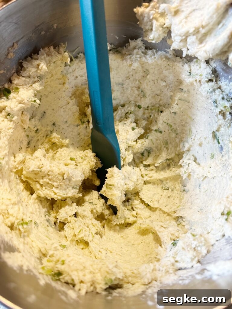 A butter mixture in a bowl
