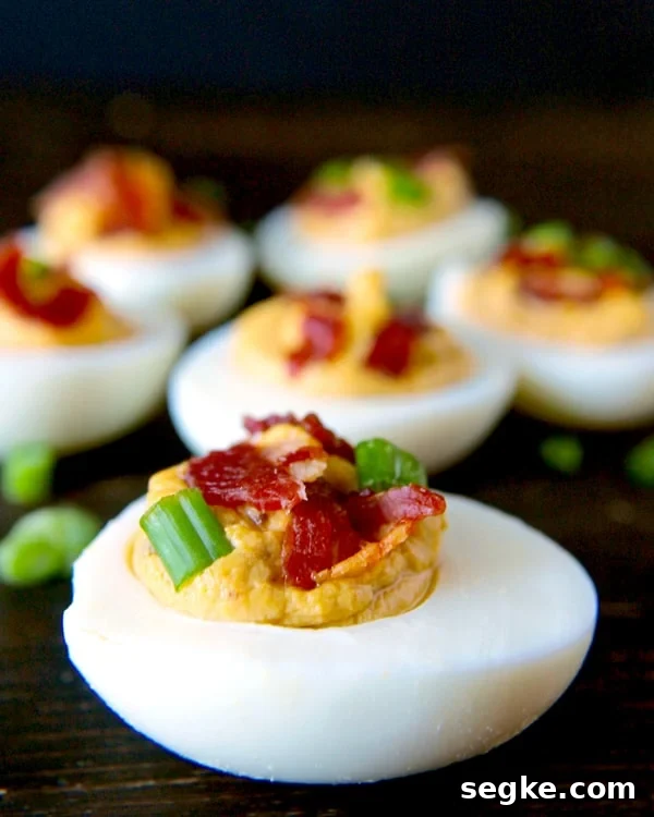 Smoky Bacon Deviled Eggs Recipe 2 Paleo Chipotle Bacon Deviled Eggs
