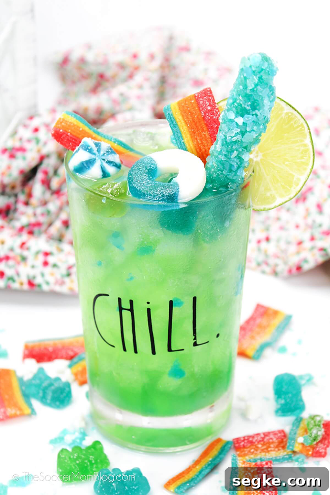 Candy Shop Cocktail - Boozy Candy Cocktails