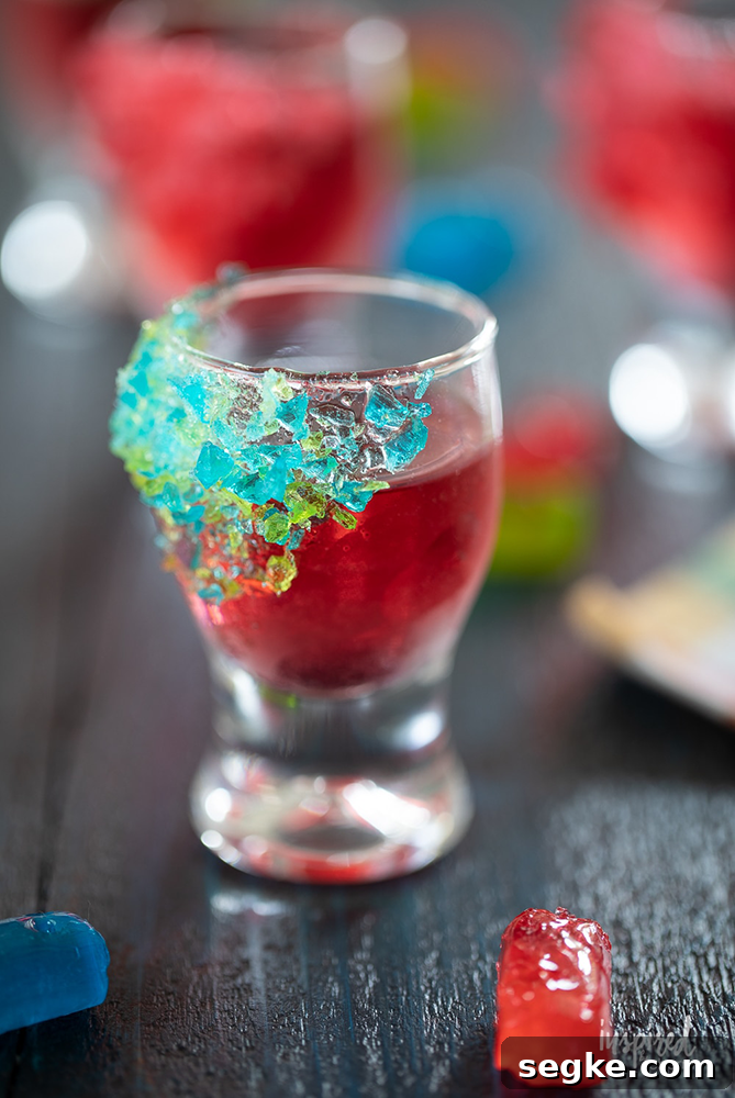 Jolly Ranchers Drink - Boozy Candy Cocktails