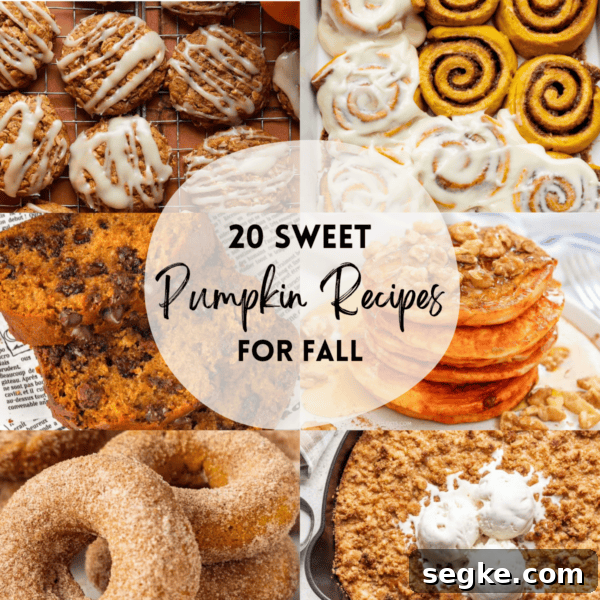 Sweet pumpkin recipes