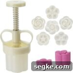 Black Sesame Snow Skin Mooncakes with Coconut Milk Recipe 2 50g mooncake mold
