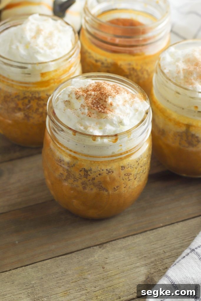 Pumpkin Pie in a Jar: Mini Dessert Recipe 4 img 24369 4