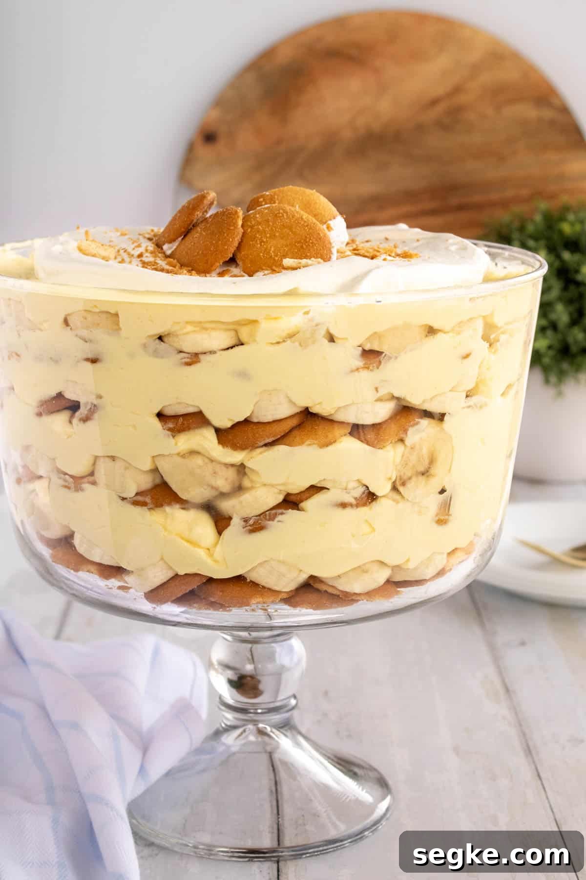 Trifle of banana pudding.