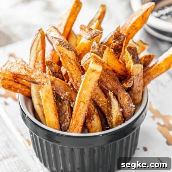 Crispy fries