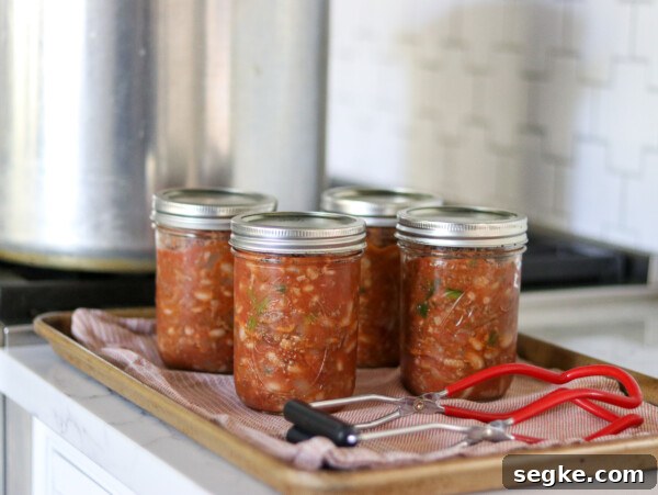 Pressure Canning Chili Con Carne