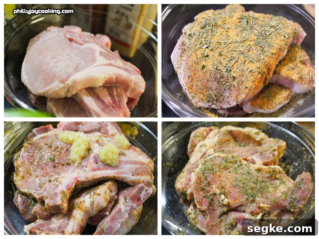 Baked Smothered Porkchops 