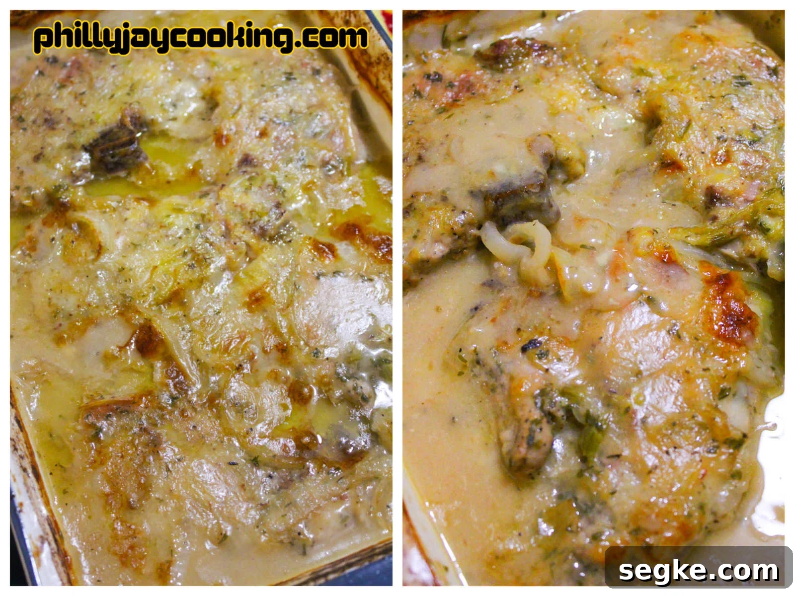 Baked Smothered Porkchops 