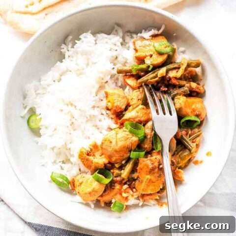 Instant Pot Chicken Curry With Coconut Milk