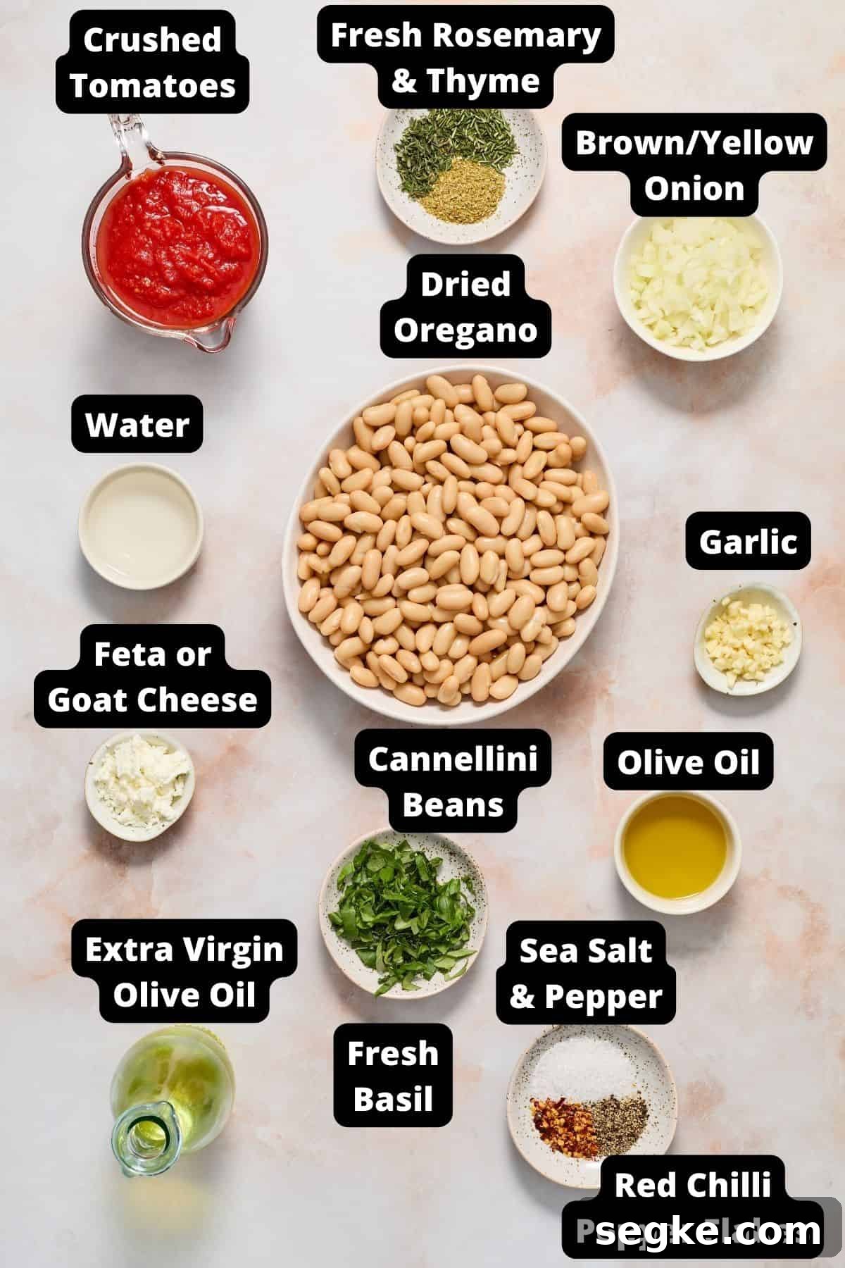 Ingredients in this recipe on a pink and white marble background.