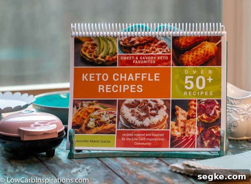 Keto Chaffle Recipe eBook Cookbook