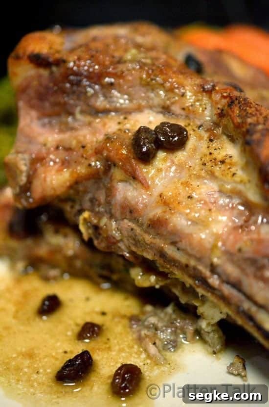 A close-up of rack of spare ribs.