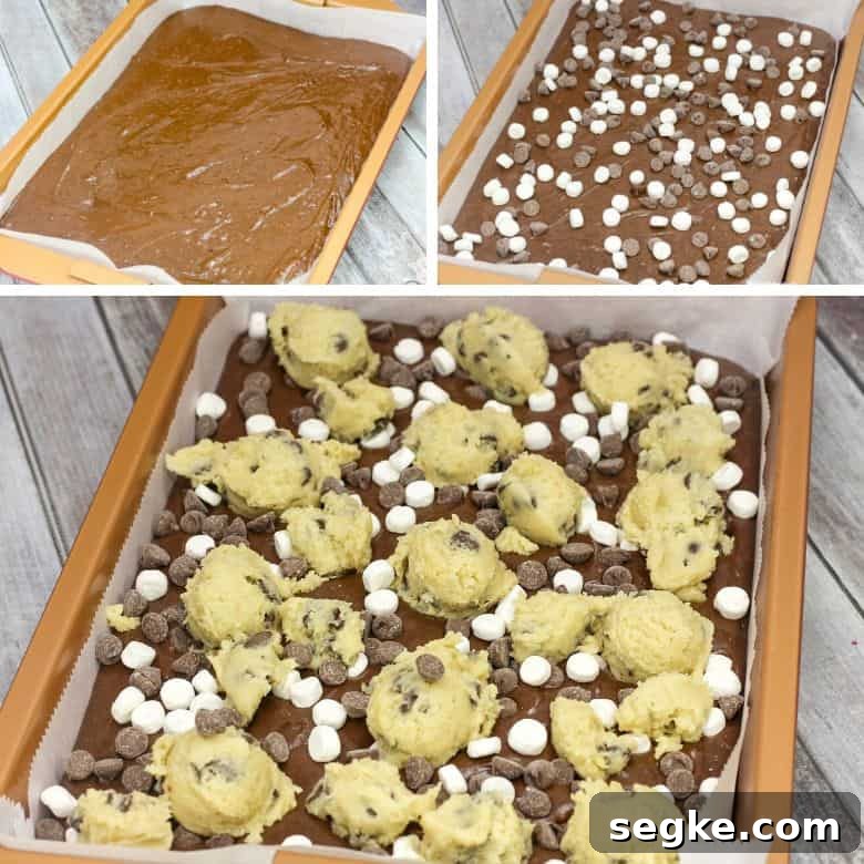 hot chocolate brookies directions