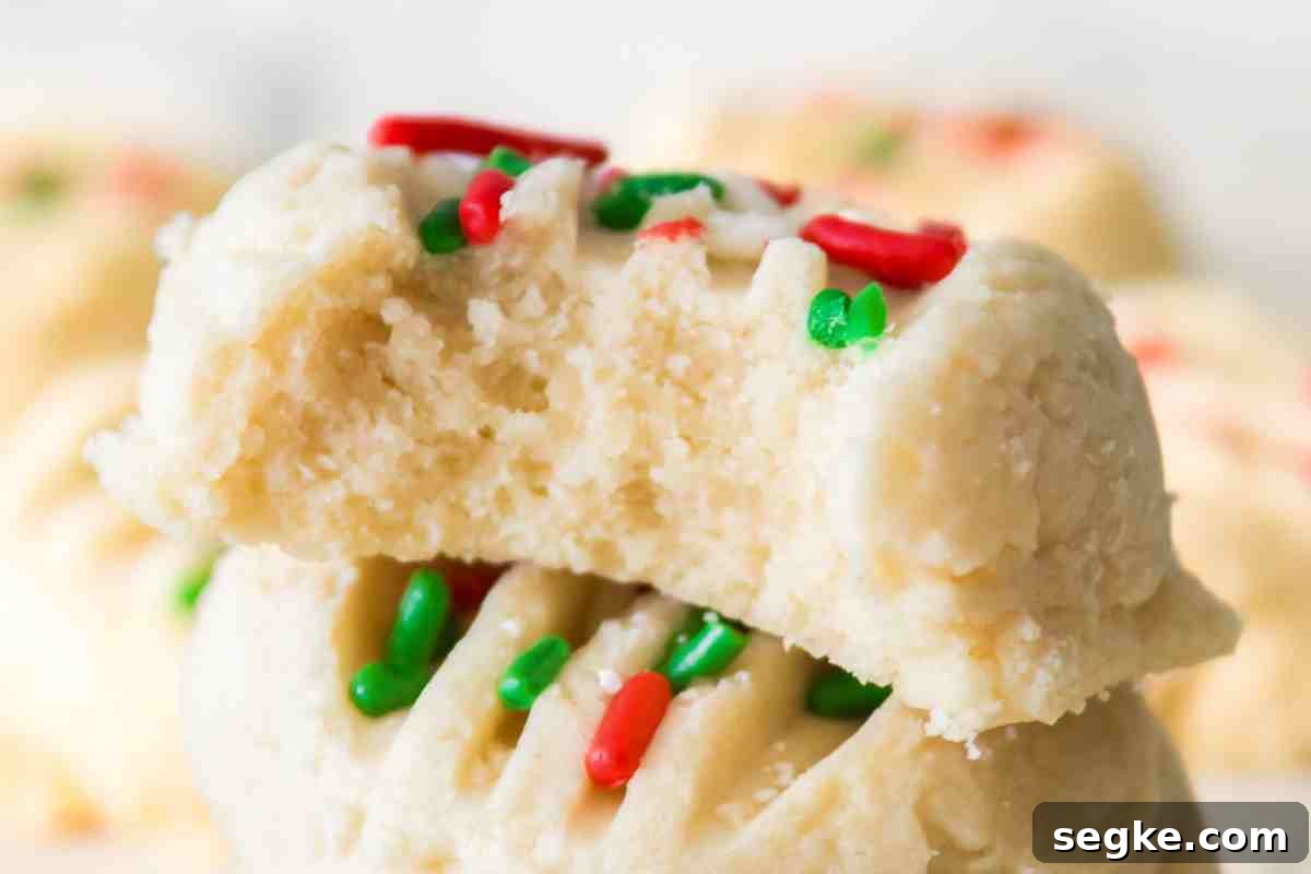 Light, Fluffy Whipped Shortbread Cookies Recipe 8 Whipped Shortbread Cookies msn image.