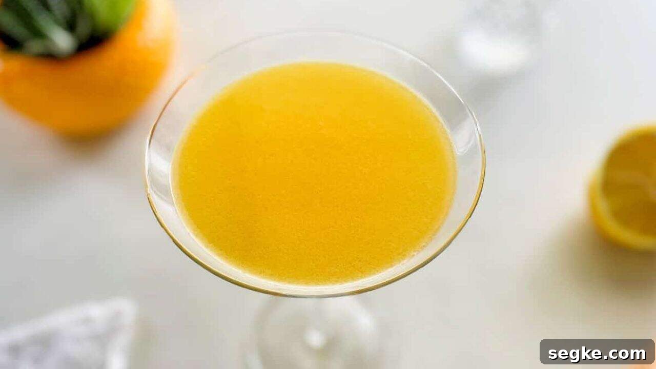 11 Cocktail Recipes to Make at Home Instead of Going to the Bar 2 Passion Fruit Martini