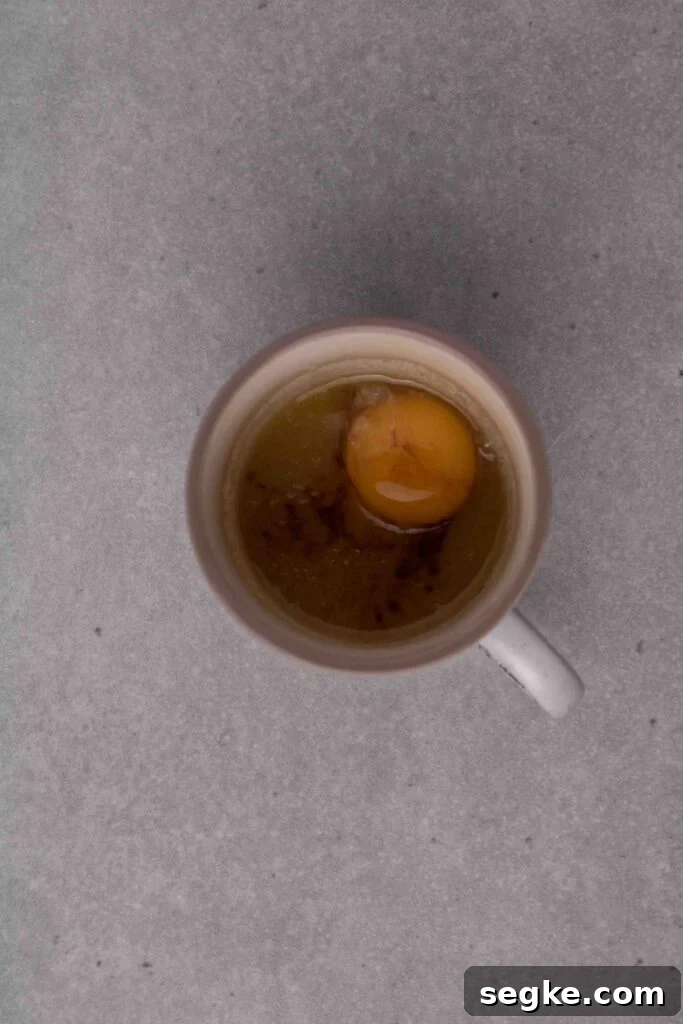How to make a sugar cookie in a mug
