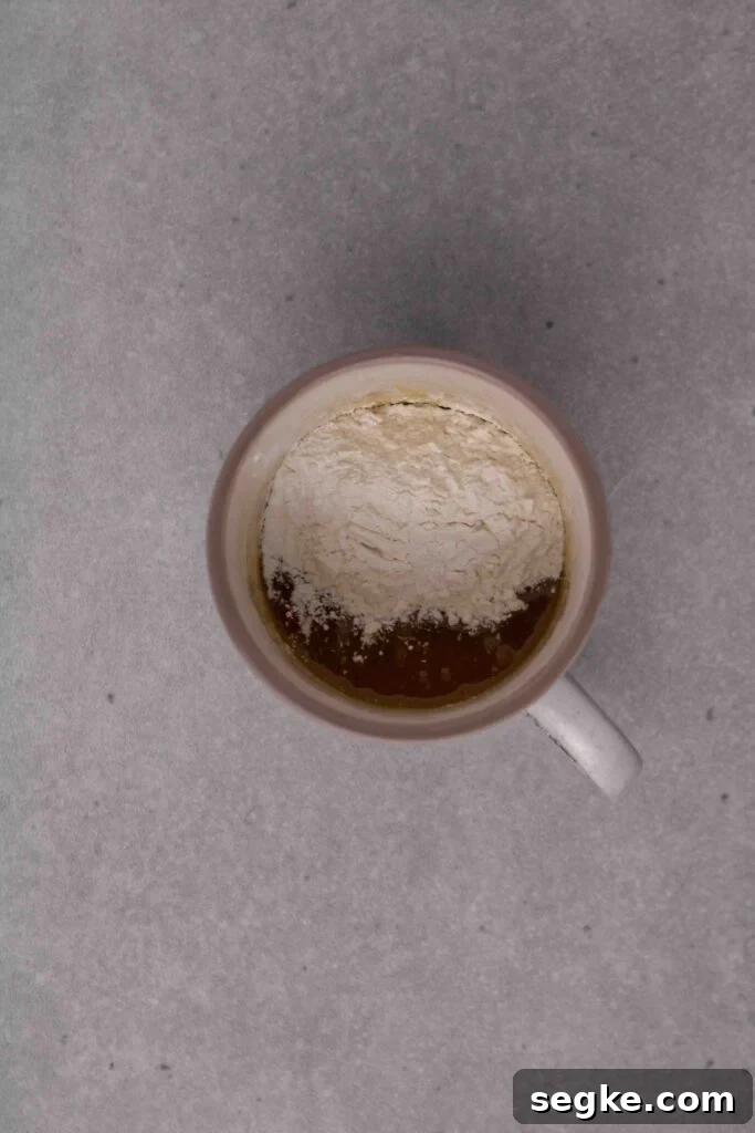 How to make a sugar cookie in a mug