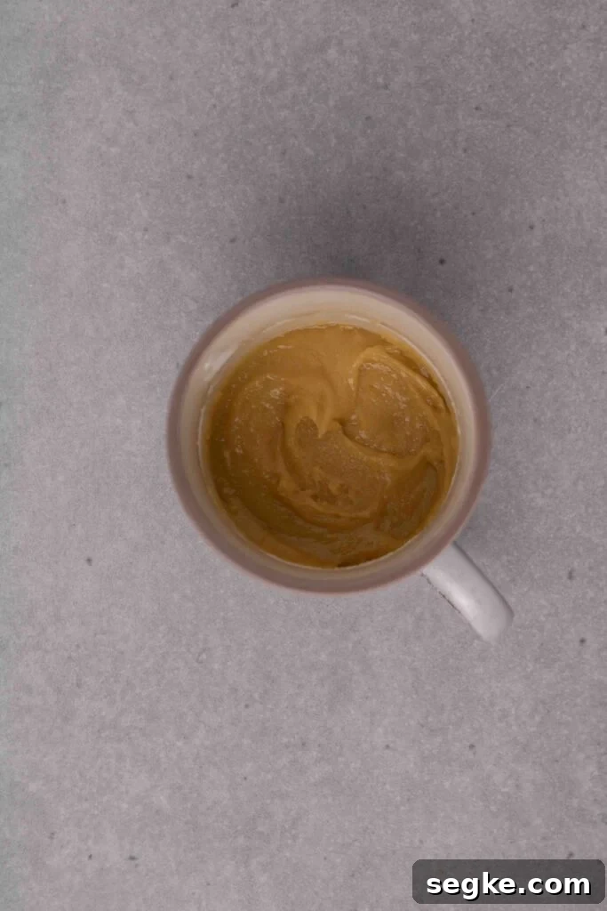 How to make a sugar cookie in a mug