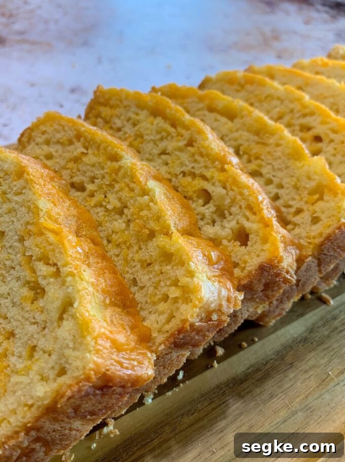 Cheddar Quick Bread.